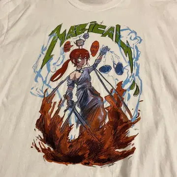 NUBIAN x JUN INAGAWA / MAGICAL 티셔츠 화이트