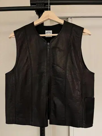 sunsea 선씨 leather Best 20ss