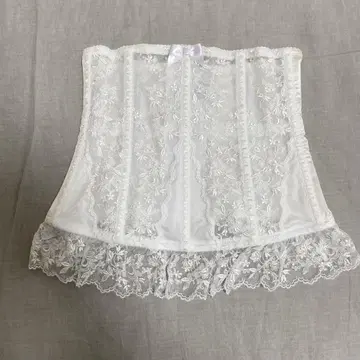 브라이덜 이너 레이스 코르셋