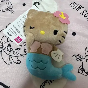택 포함 새상품 아베일 산리오 일광화상 키티 머메이드