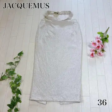 JACQUEMUS 자크 뮈스 린넨 혼방 스커트 36