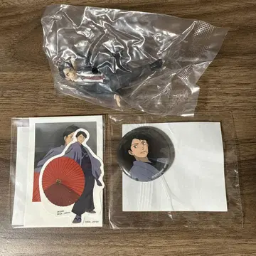 게게게의 수수께끼 미즈키 세가 럭키 쿠지 피규어 스티커 캔뱃지 3종 세트