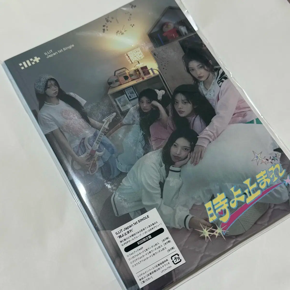 Illit Japan album 5-disc set, includes unopened serial code, Toki