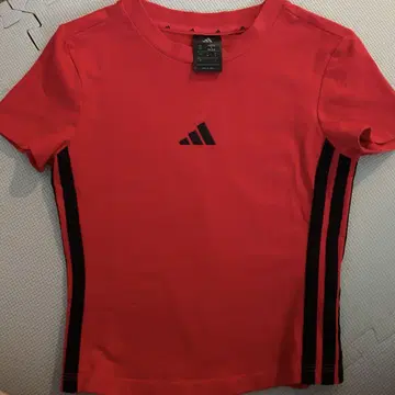 adidas 반팔 미니 T셔츠 레드