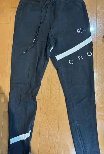 CRONOS 조거 팬츠 블랙