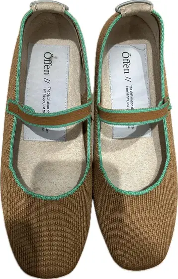offen 스트랩 신발