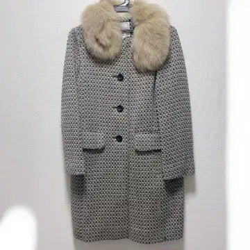 Anatelier 아나텔리어 퍼 코트 브라운