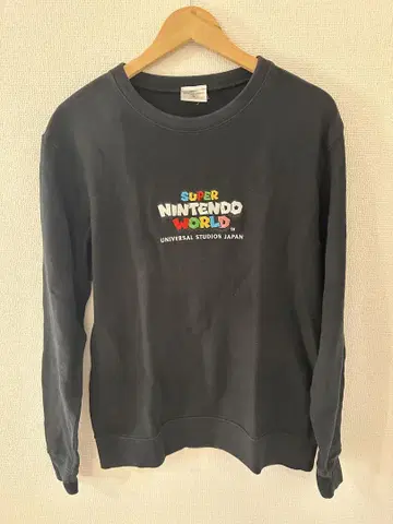 USJ 한정판 Super Nintendo World 맨투맨 트레이닝복