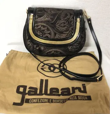 galleani 이탈리아제 숄더백 택 포함 미사용품