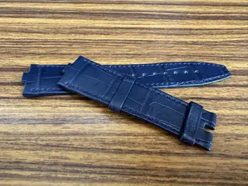 바쉐론 콘스탄틴 오버시즈 네이비 가죽 벨트