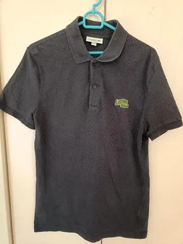 LACOSTE 네이비 피케 셔츠