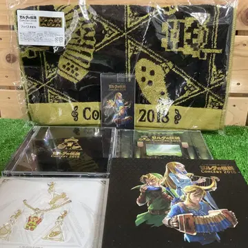 젤다의 전설 콘서트 2018 [ 초회 수량 생산 한정판 ] + 타월 세트