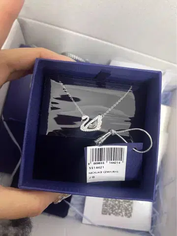 Swarovski 스완 목걸이