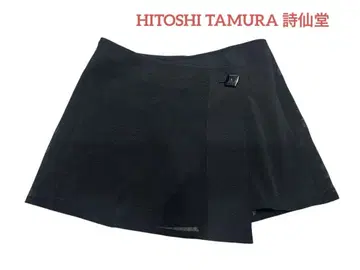 새상품급 HITOSHI TAMURA 시선당 랩스커트 일본제