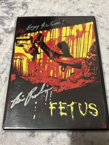 fetus 하드 스플래셔 DVD 사인 포함