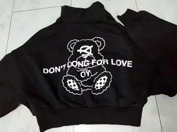 OY 곰 후드티 블랙 컨디션 최상