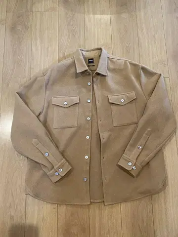 BOSS 베이지 셔츠 자켓 XXL