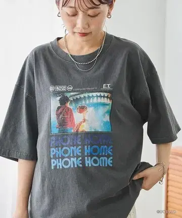 SCREEN STARS E.T. 무비 사진 티셔츠