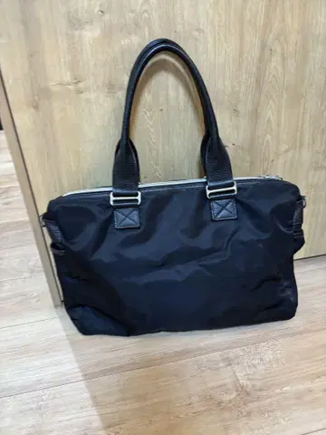 SAC'S BAR 블랙 나일론 비즈니스 백