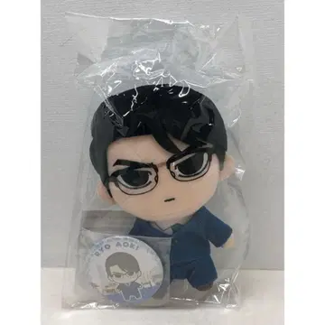 아오키 료 봉제 인형 & 캔뱃지 세트