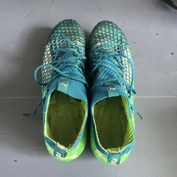 Puma 축구화 하이컷 청록색
