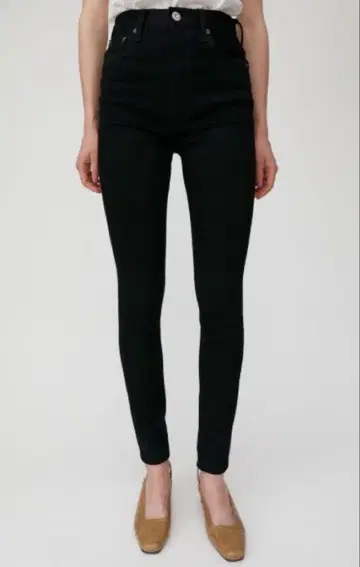 MOUSSY / HW Rebirth BLACK skinny(26inch)