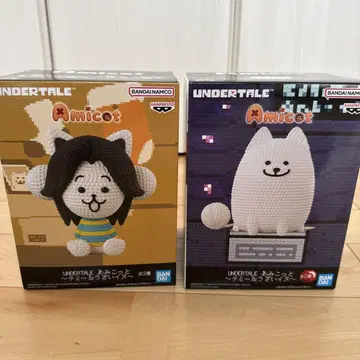 UNDERTALE Amicot 피규어 2체 세트 ~테미 & 짜증나는 개~