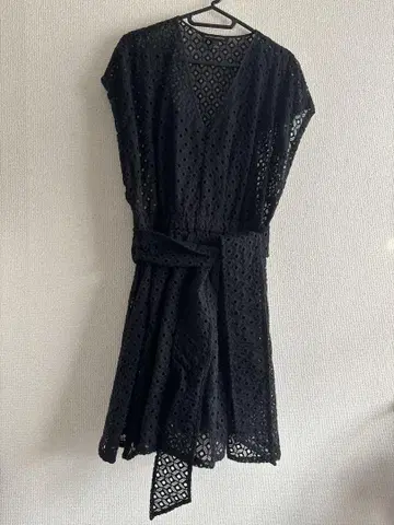 BANANA REPUBLIC 블랙 레이스 원피스 사이즈 2
