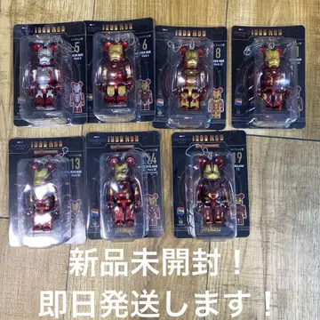 해피 복권 아이언맨 베어브릭 5 6 8 11 13 14 19