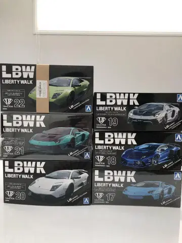 아오시마 LIBERTY WALK 람보르기니 6개 세트