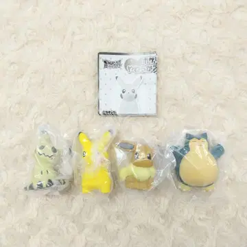 포켓몬스터 썬&문 포켓몬 말랑말랑 스퀴즈 전 4종 컴플리트