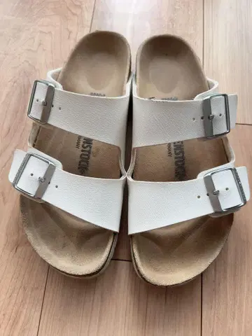 BIRKENSTOCK 샌들 화이트 39 애리조나