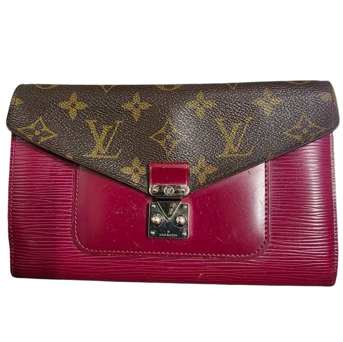 Louis Vuitton Monogram Epi Clutch Long Wallet