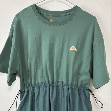 KELTY x Samansa Mos2 나일론 절개 원피스