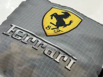초레어 페라리 Ferrari 접이식 에코백 그레이