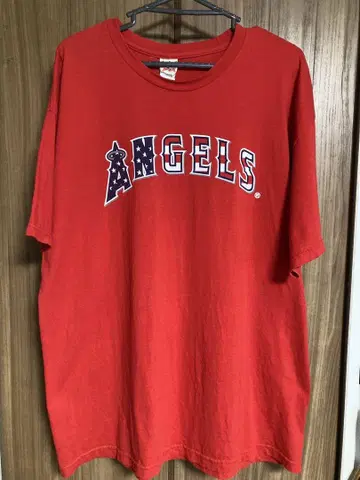 MLB 로스앤젤레스 엔젤스 27 마이크 트라웃 T셔츠 XL 사이즈 성조기