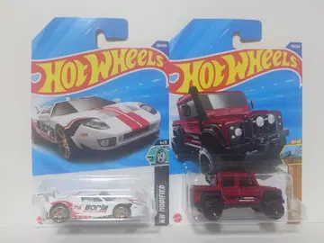 핫휠 랜드로버 디펜더 포드 GT 2대 세트