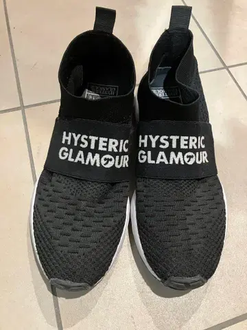 HYSTERIC GLAMOUR 블랙 스니커즈