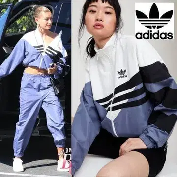 adidas 아디다스 오리지널 숏 트랙 탑 나일론 자켓