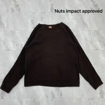Nuts impact approved 맨투맨 긴팔 밀리터리 일본제