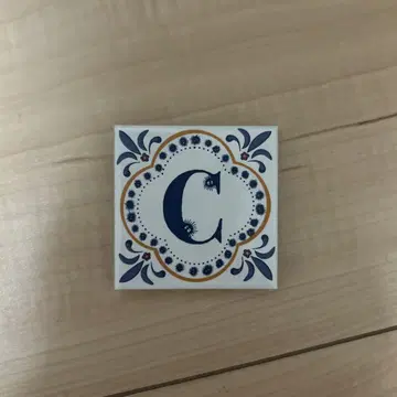 스튜디오 지브리 알파벳 타일 C 이웃집 토토로