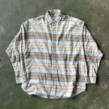 90s 홍콩 제조 GUESS 긴팔 셔츠 스트라이프