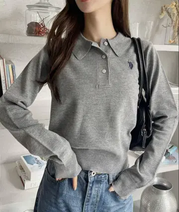 유에스폴로슨 니트 피케 셔츠