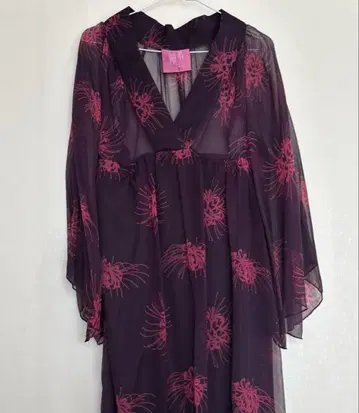 피안화 원피스 & 오비풍 허리띠