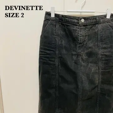 DEVINETTE 데님 타이트 미니 스커트 새상품급 [ 121 ]