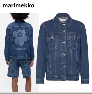 marimekko 우니코 마리메꼬 데님 자켓 새상품 M