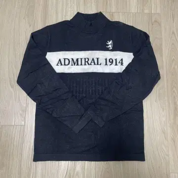 어드미럴 Admiral 골프 블랙 스웨터 M
