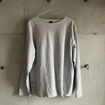 BATONER for steven alan 긴팔 티셔츠 그레이