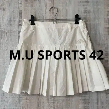 musports 플리츠 스커트 골프웨어 속건성 소재