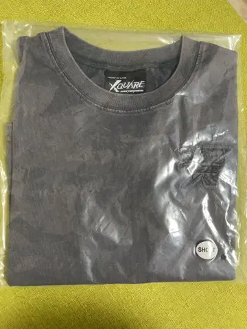 INI XQUARE WASHED T셔츠 숏